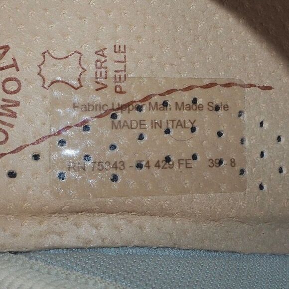 FlyFlot Cloth Slippers Slip-on Slide Sandals Beige Tan Women's 8/39 - Picture 10 of 11